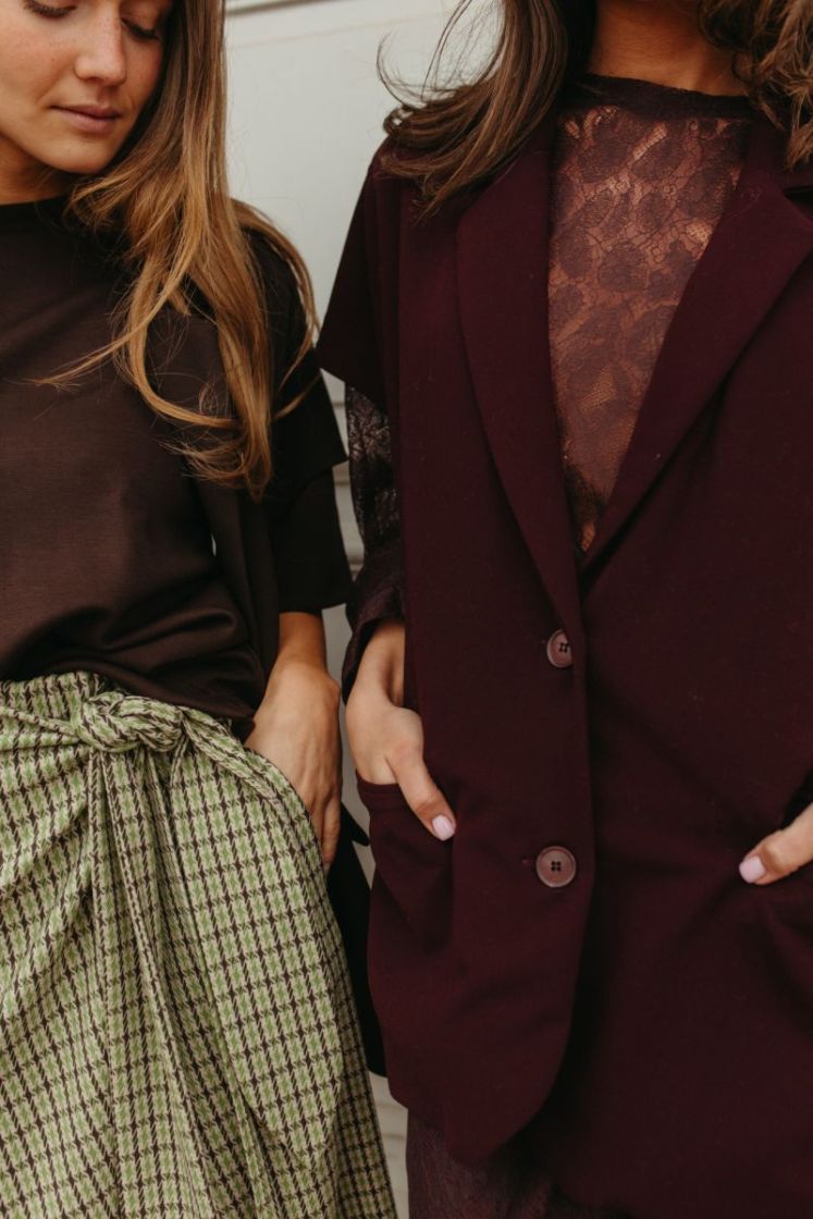 BLAZER ALBA Bordeaux 