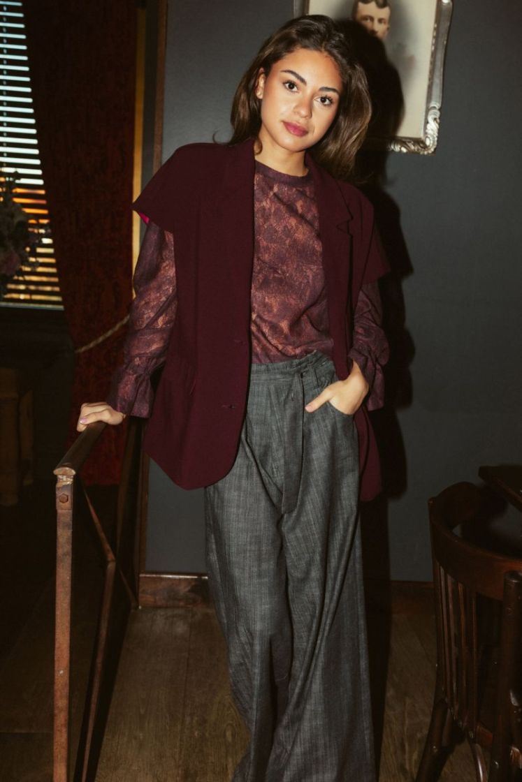 BLAZER ALBA Bordeaux 