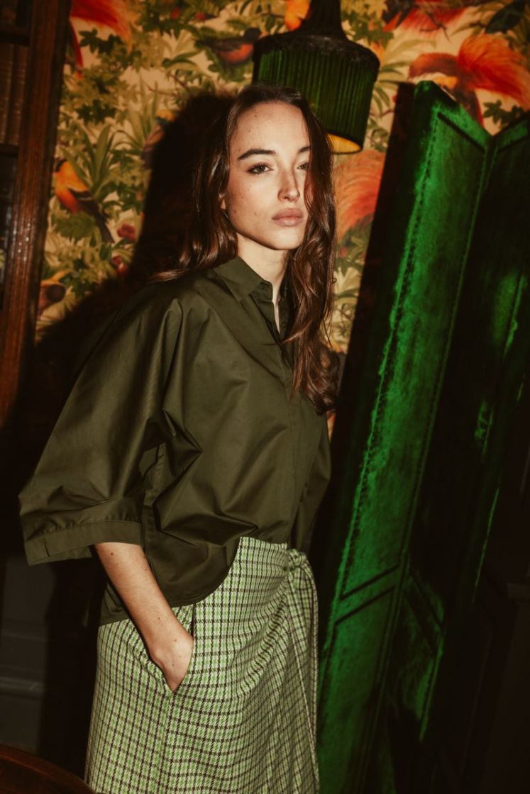 BLOUSE JUNE  Dark Green 