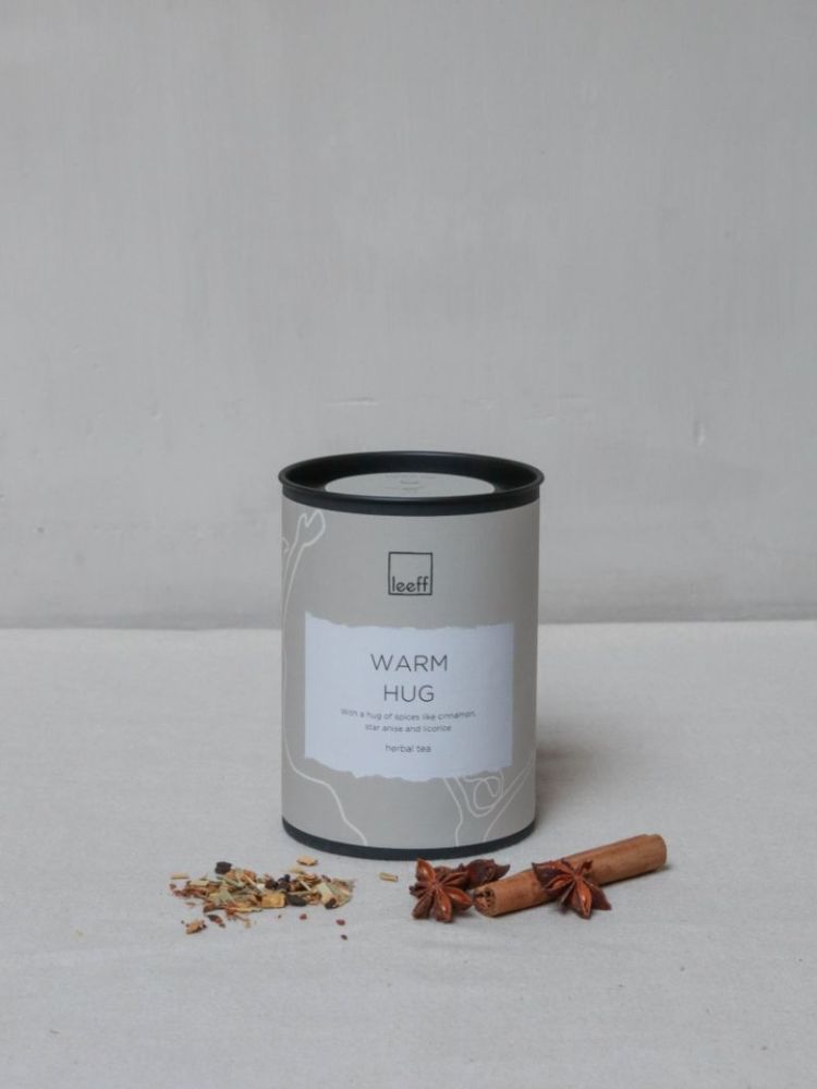 TEA - WARM HUG - HERBAL TEA  Taupe