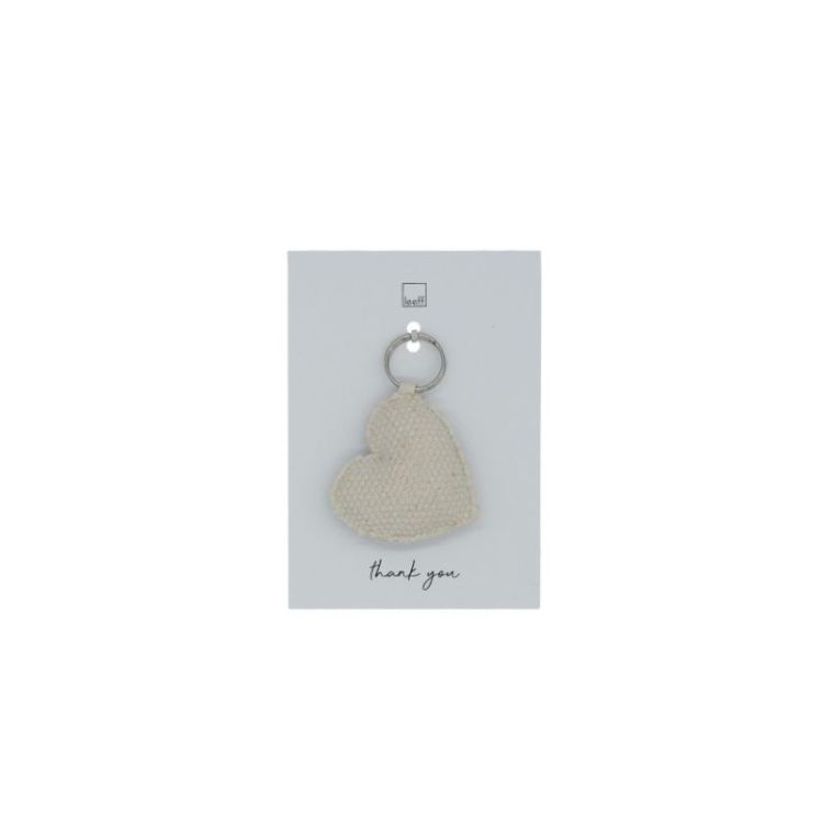 KEYCHAIN KIKI - THANK YOU  Beige 