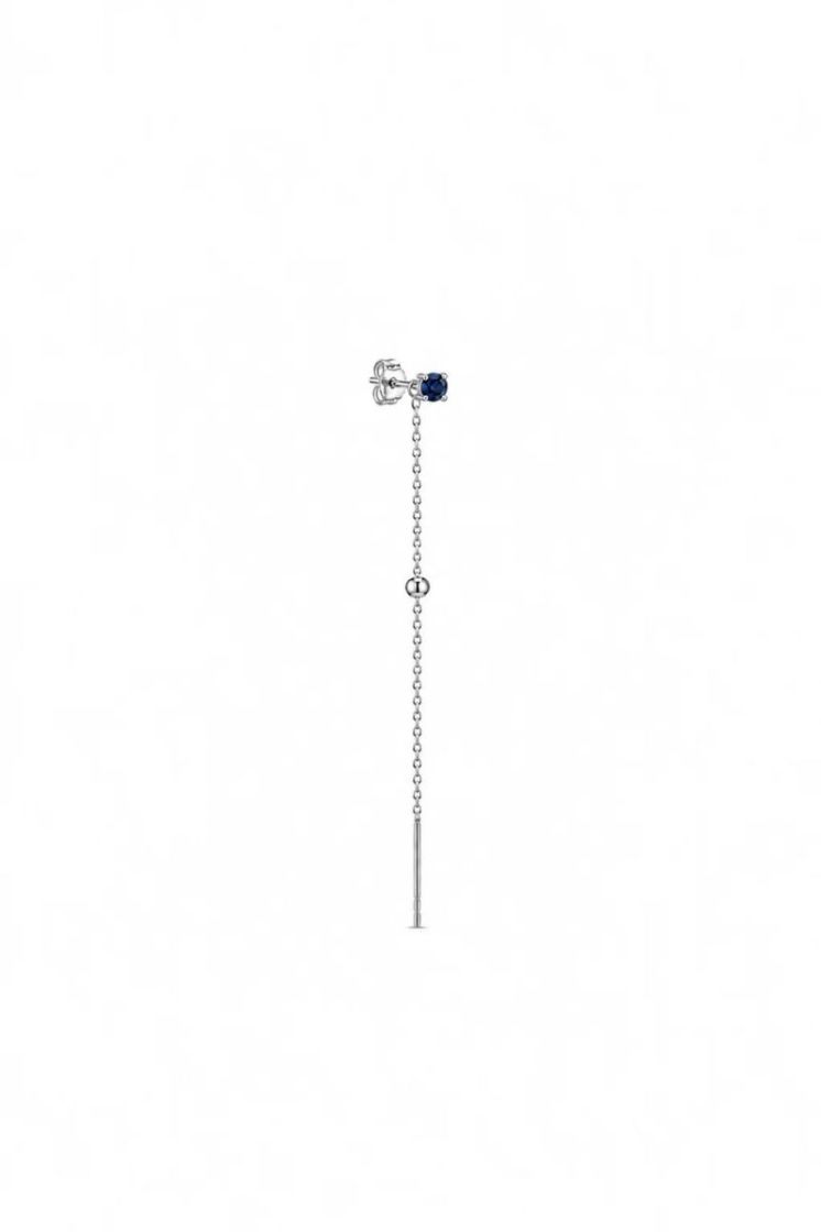 LONG ELEGANT DOT CHAIN  Blue