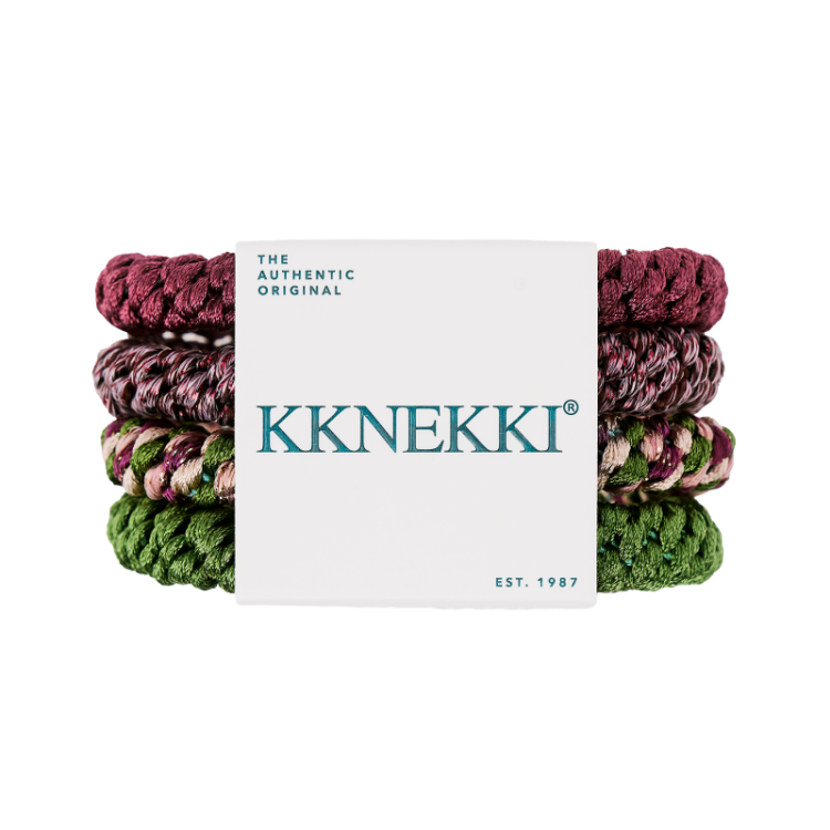 KNEKKI BUNDLE GREEN-BURGUNDY meerkleurig