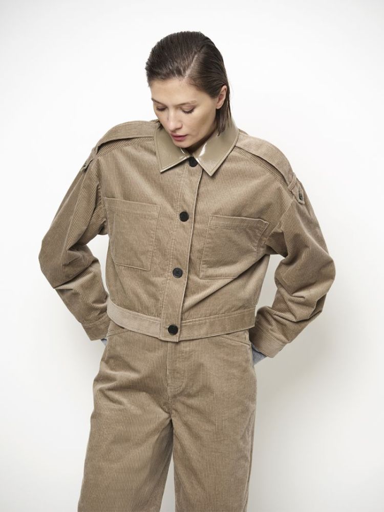 SCOUT CORDUROY JACKET Greige